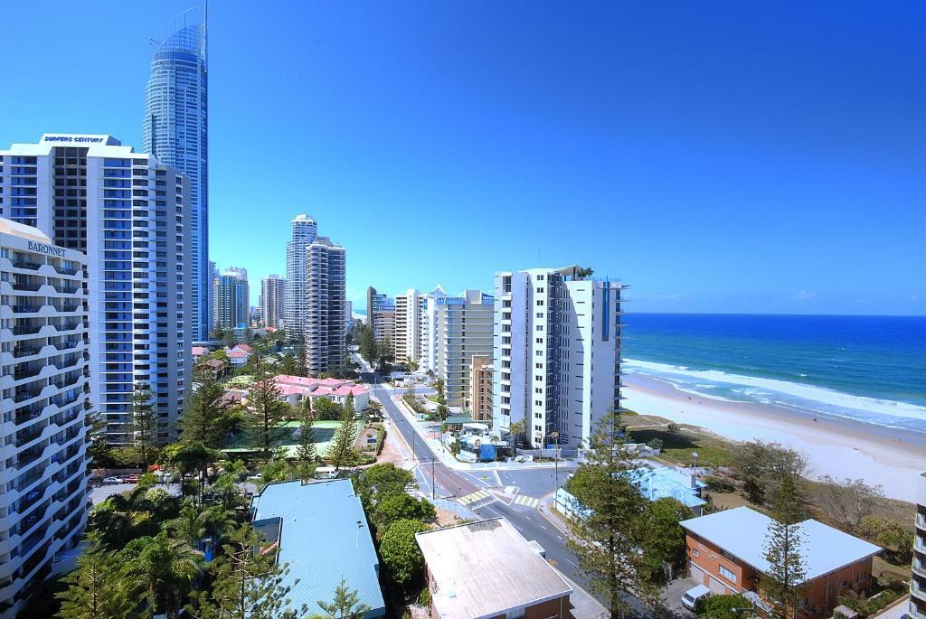 Surfers Beachside Holiday apartamentos Gold Coast Exterior foto