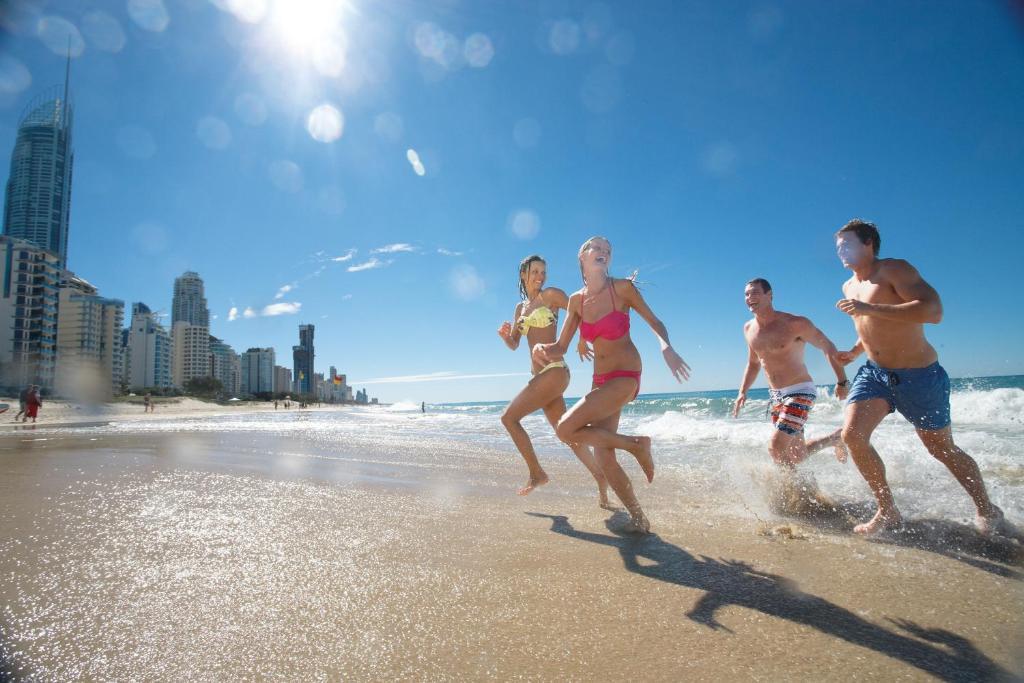 Surfers Beachside Holiday apartamentos Gold Coast Exterior foto